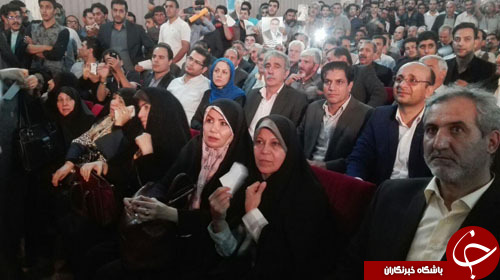 استقبال از فئزه هاشمی با شعارهای تند+تصاویر