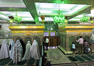 تشرف شیعان آفریقایی به بقعه متبرکه امامزادگان ناصرویاسر(ع)