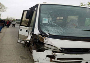حادثه رانندگی در اردوی دانش آموزی
