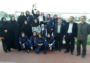 بانوان ناشنوای اردبیلی بر سکوی قهرمانی ایستاند