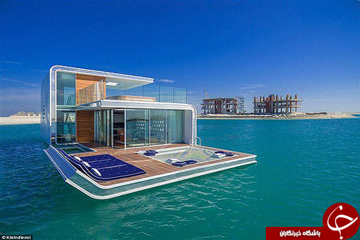 ویلای شگفت انگیز مسی در زیر آب+تصاویر
