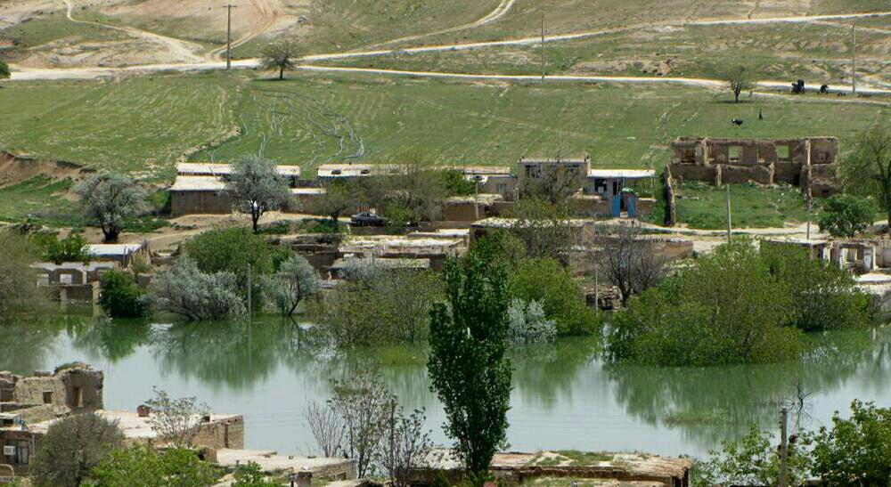 سرریز آب سد کمال صالح، دو روستا را زیر آب برد