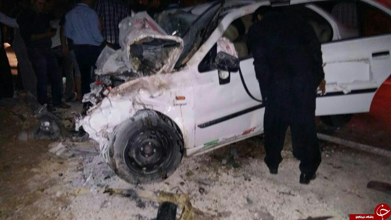 شهروندخبرنگار: تصادف در جاده چنارشاهیان با 5 کشته + تصاویر