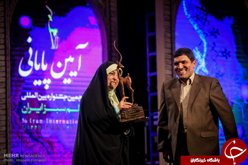 عکس: ظریف و همسرش در یک جشنواره