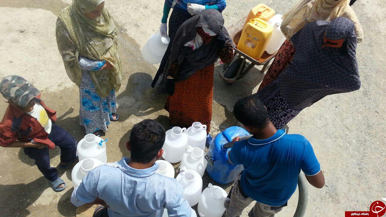 مشکل بی&zwnj;آبی در روستای ارنگو پایین + تصاویر