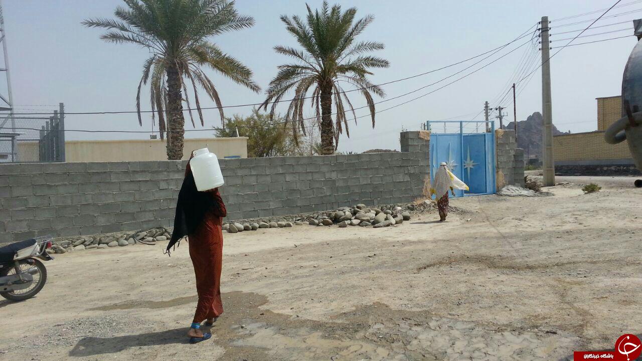 مشکل بی&zwnj;آبی در روستای ارنگو پایین + تصاویر