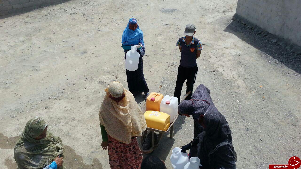 مشکل بی&zwnj;آبی در روستای ارنگو پایین + تصاویر