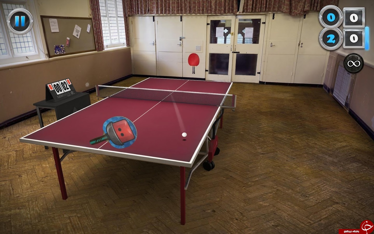 Table Tennis Touch بازی تحسین شده از طرف گوگل +دانلود