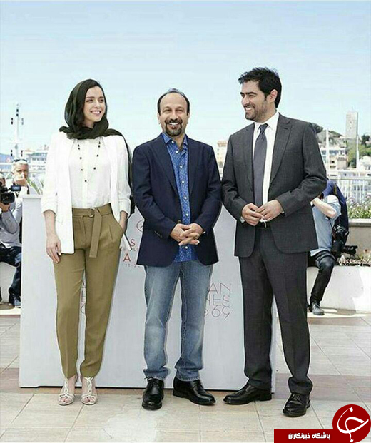 شهاب حسینی، اصغر فرهادی و ترانه علیدوستی در جشنواره کن + تصاویر