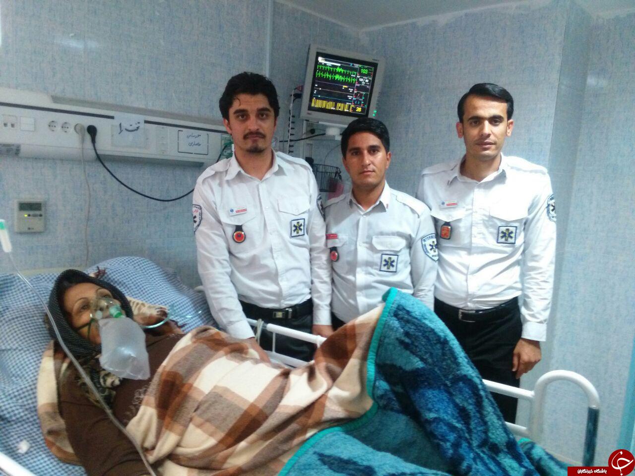 بازگشت خانم 63 ساله بیرجندی به زندگی + عکس