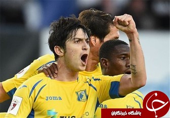 نایب قهرمانی روستوف در حضور 69 دقیقه ای سردار/ حماسه سردار ناتمام ماند