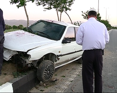 سرعت بالای پژو پارس حادثه آفرید سرعت بالای پژو پارس حادثه آفرید