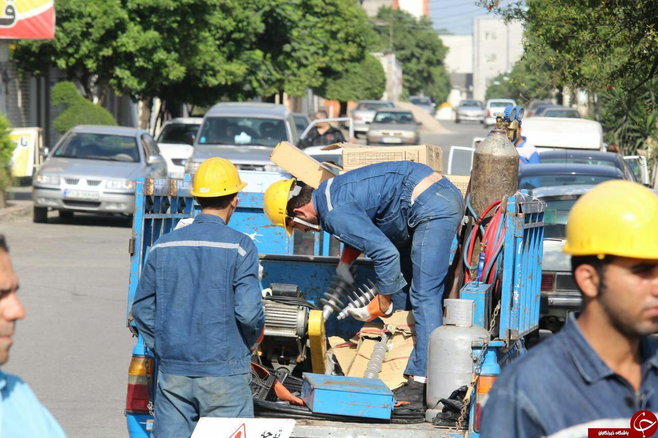 برگزاری مانور کاهش تلفات برق+ تصاویر