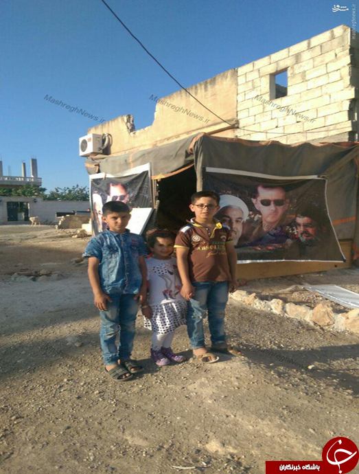 عکس / حسن روحانی در روستاهای حلب