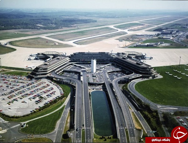 معماری عجیب فرودگاه کلن + تصاویر