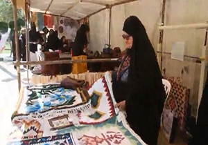 شرکت 5 تشکل غیردولتی صنایع دستی قزوین در همایش زنجان