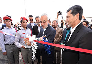 افتتاح ایستگاه اتش نشانی مهرگان مشهد
