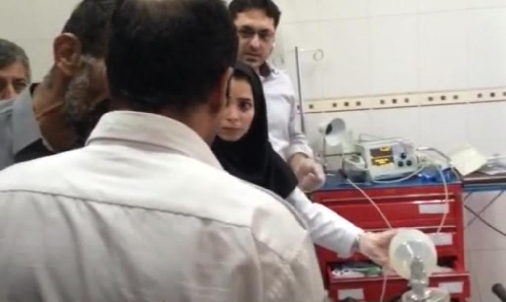 مرگ در چند قدمی بیمارستان + تصاویر