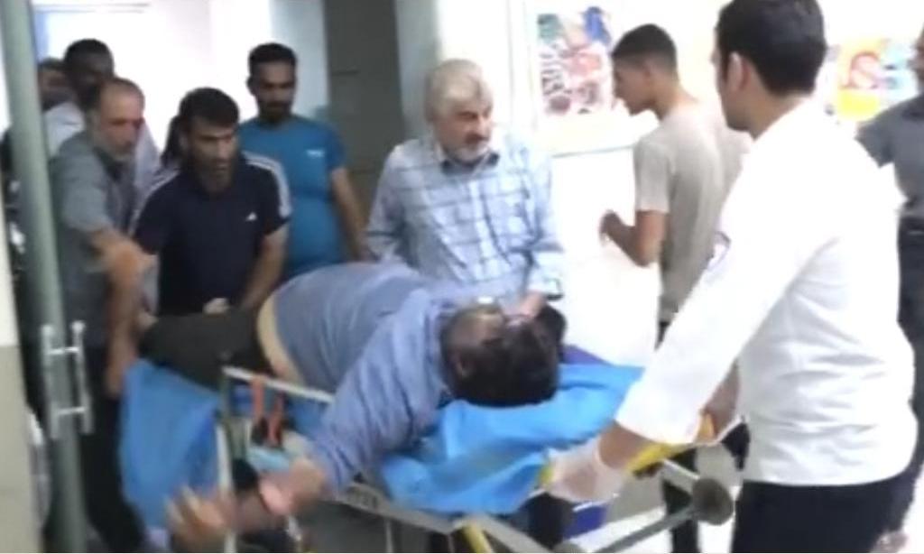 مرگ در چند قدمی بیمارستان + تصاویر