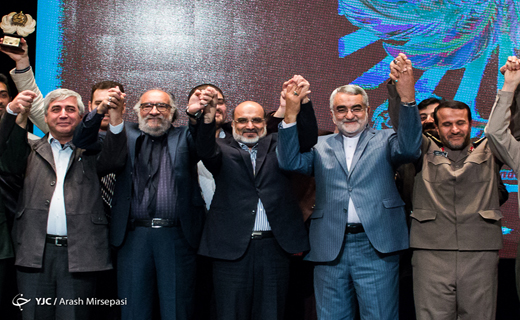 حجت الاسلام گلپایگانی: امام راحل مکتب شهادت را زنده کرد/ اشکهای ده نمکی برای یک مادر شهید/ حاتمی کیا: فرزندانمان از مدافع حرم تصویر می&zwnj;خواهد نه یادگاری