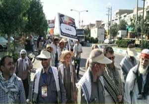 ورود کاروان زائرین حرم امام راحل از گیلان به آبیک