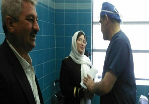 اشک شوق سهیلاجورکش قربانی فاجعه اسید پاشی اصفهان + فیلم