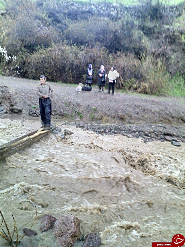 مسیر&zwnj;های دشوار در روستای طاله وچوسر + تصاویر