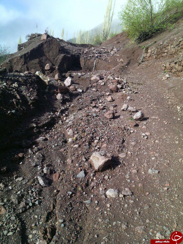 مسیر&zwnj;های دشوار در روستای طاله وچوسر + تصاویر