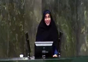 شعر جدید خانم نماینده بعد از رنگین کمان + فیلم