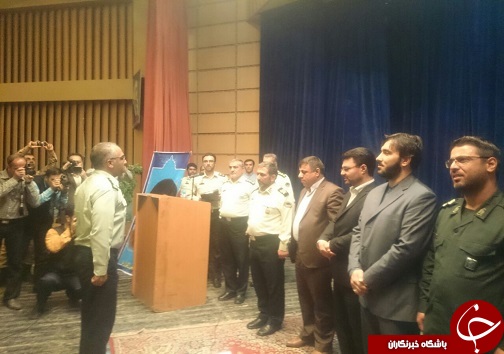 تودیع و معارفه فرمانده نیروی انتظامی شهرستان تاکستان