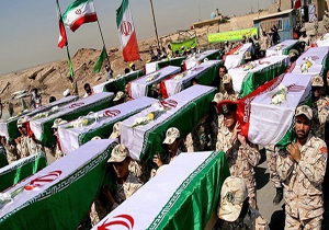 استقبال از پیکر 55شهید دفاع مقدس از مرز بین المللی شلمچه به کشور