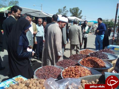 بازدید مسئولان شهرستان بیرجند از چهار شنبه بازار+تصاویر