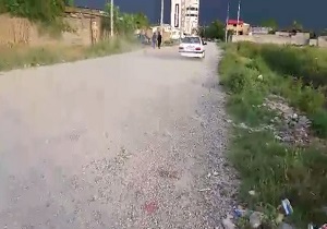 مسیر پانصدمتری 20 سال چشم براه آسفالت + فیلم