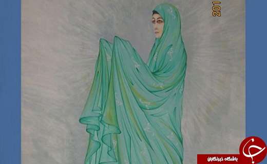 هنرمندی که ازآثار استاد فرشچیان الهام گرفت