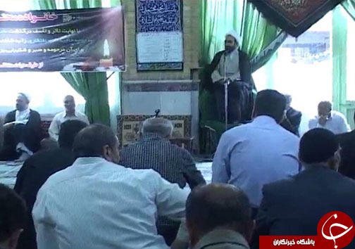 مراسم هفتم مرحومه گل عنبر افتخاری
