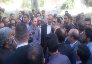 بازدید وزير بهداشت از عمليات احداث فاز دوم بيمارستان آيت الله كاشانی شهركرد