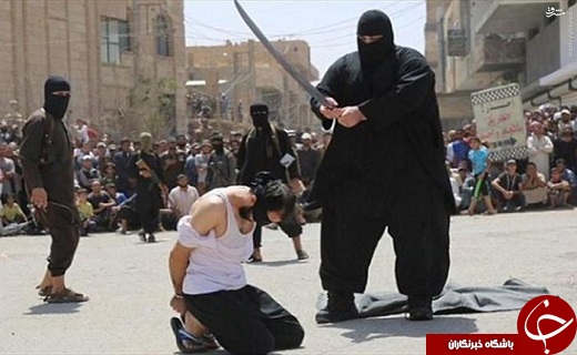 عکس/ غول داعشی به دام افتاد
