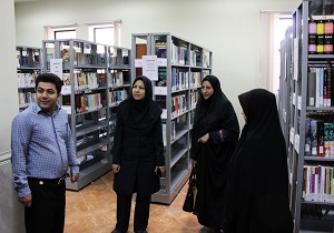 بازدید از کتابخانه تخصصی و بخش‌های تولیدی کارخانه فولاد آلیاژی