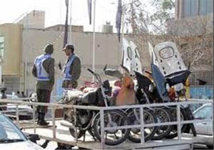 توقيف 32 دستگاه موتورسيکلت متخلف