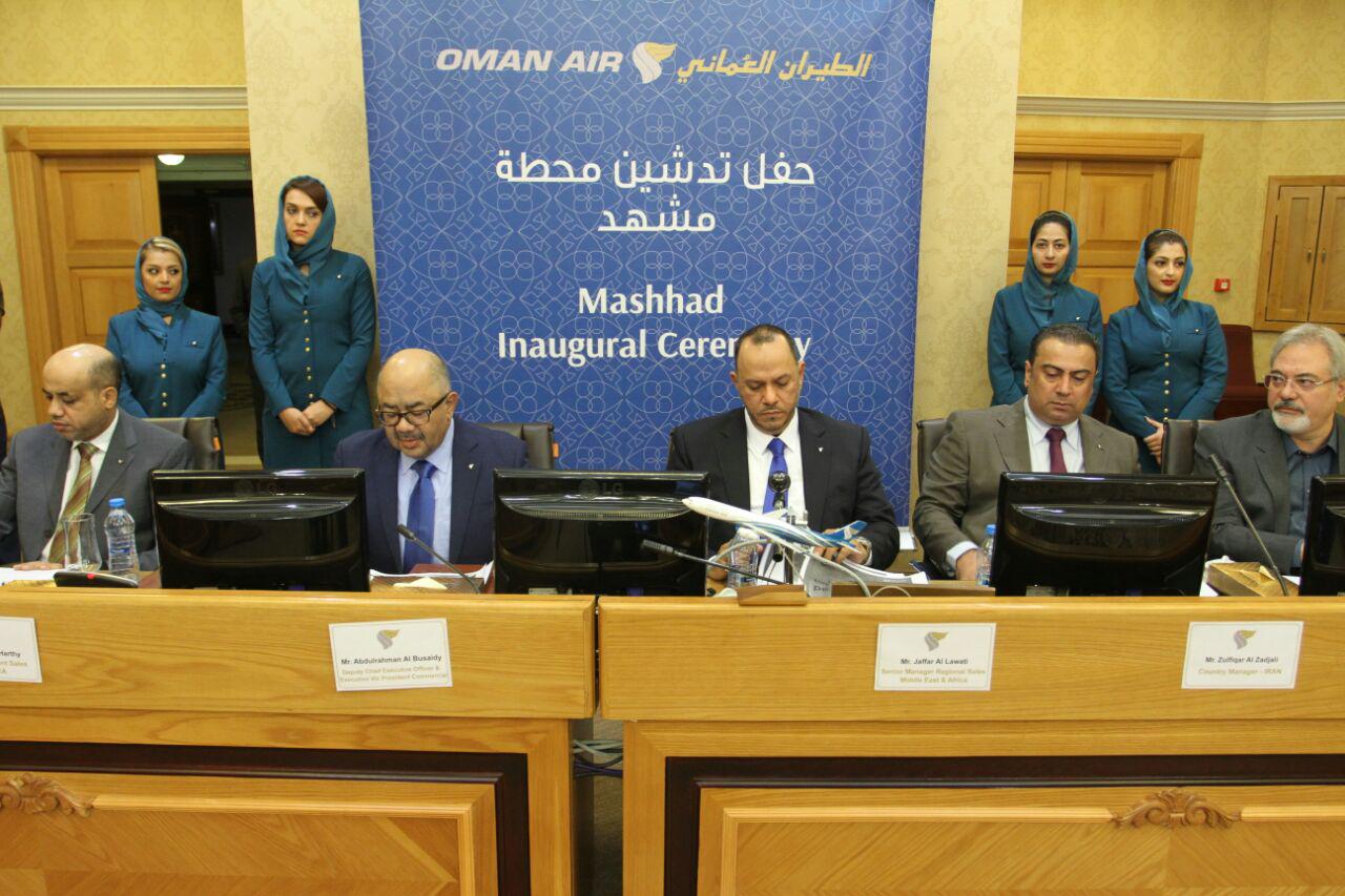 جا بجایی سالانه 120 هزار مسافر در مسیر مشهد – مسقط