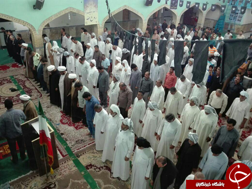 برگزاری مراسم سالگرد ارتحال امام خمینی (ره) در چوئبده + تصاویر