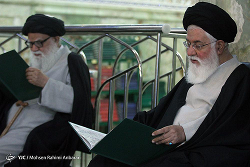 گرامیداشت سالگرد ارتحال امام خمینی(ره) درحرم امام رضاعلیه السلام+ تصویر