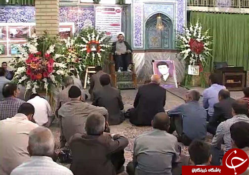 مراسم بزرگداشت شهدای 15 خرداد + عكس