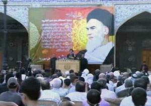 برگزاری مراسم سالگرد ارتحال امام خمینی (ره) در حرم حضرت زینب کبری(س) + فیلم