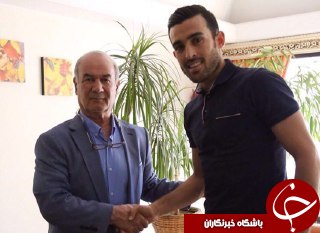 بختيار آبی پوش شد