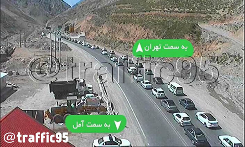 جوی آرام و ترافیکی روان در جاده های کشور/محور شمشك - ديزين مسدود است