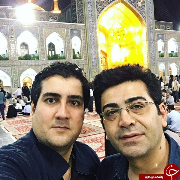 فرزاد حسنی و مهدی شریفی در مشهد +تصاویر