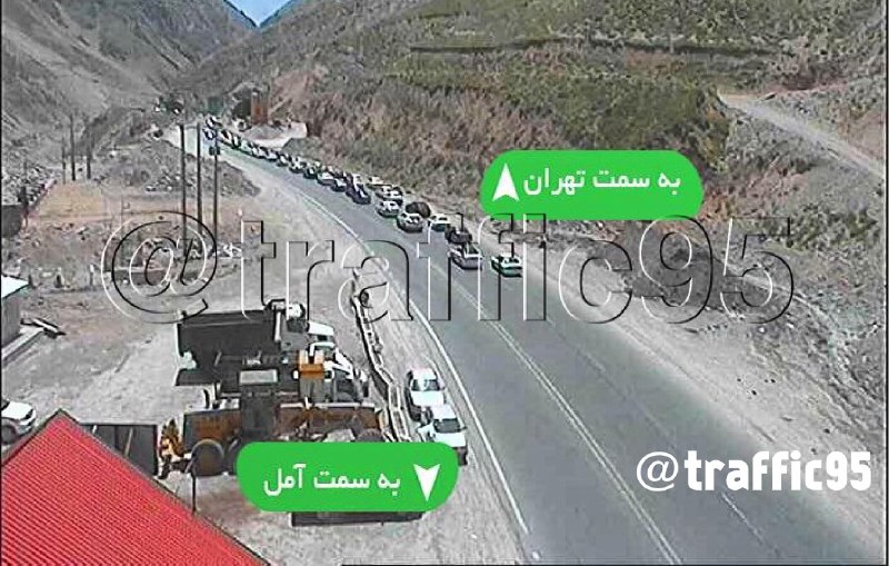 ترافیک نیمه سنگین در محور هراز و كندوان/ محور كرج &ndash; چالوس از ساعت 13:00 بسته مي شود