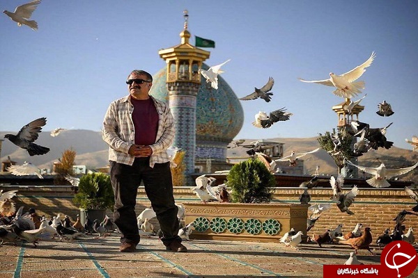 مهران رجبی در شیراز + عکس