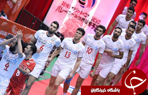 فیلم شادی والیبالیست ها پس از صعود به المپیک
